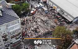 ویرانه های زلزله مهیب ترکیه را با تصاویر هوایی ببینید