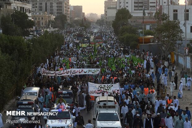 World Muslims demonstrations over Macron anti-Islam insults