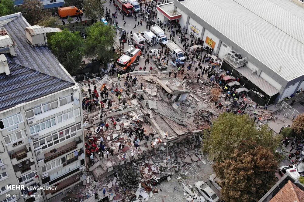 ترکی میں زلزلہ سے بڑے پیمانے پر تباہی