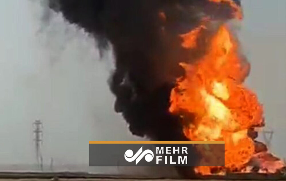 انفجار یک خط لوله نفت در عراق