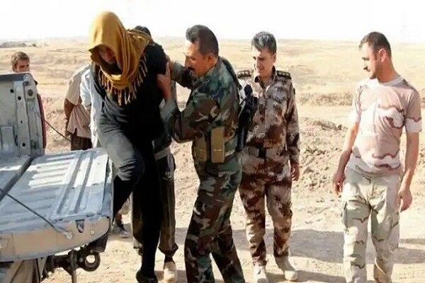 بازداشت چند تروریست به دست نیروهای عراقی در الانبار