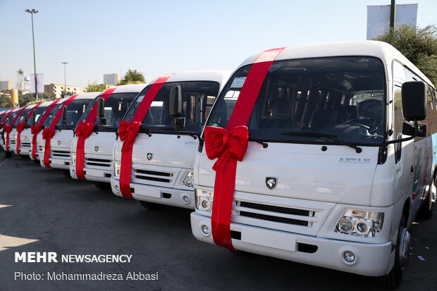 افزوده شدن ۲۰۰ اتوبوس، ۶۲ مینی‌بوس و ۳۰۰ تاکسی به ناوگان تهران