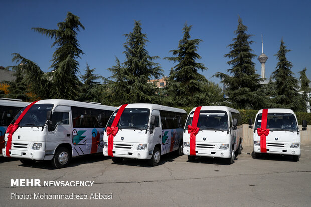 استفاده از مینی بوس به جای اتوبوس در برخی خطوط تهران