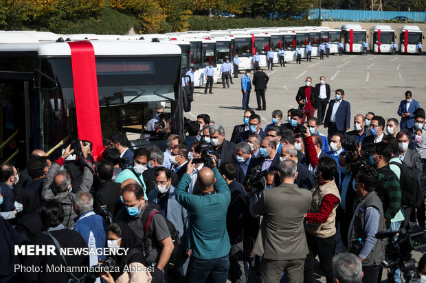 News buses added to Tehran's public transport fleet