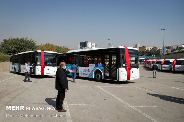 News buses added to Tehran's public transport fleet