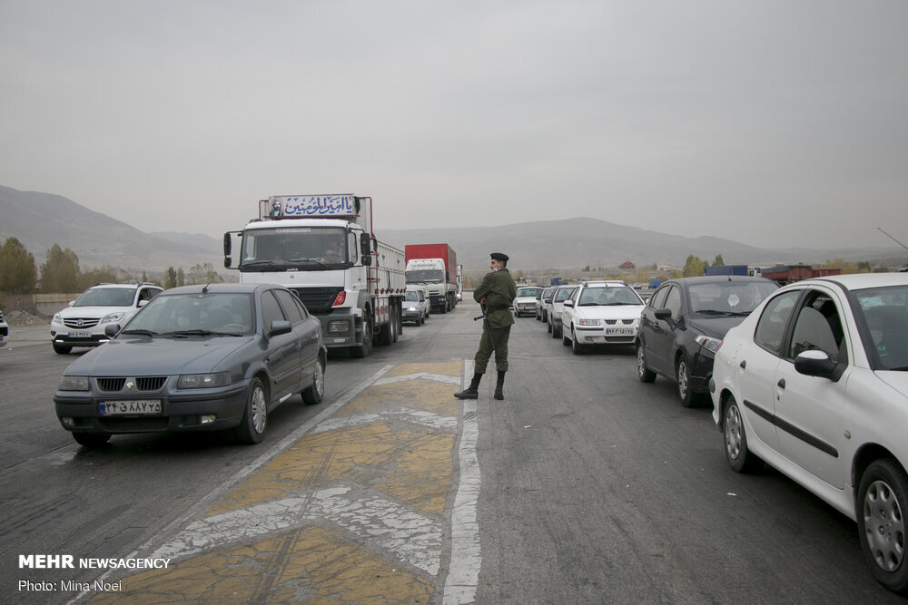 اعمال محدودیت‌های تردد در ورودی شهر تبریز