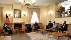 حضور نمایندگان بسیج دانشجویی دانشگاه تهران در سفارت افغانستان