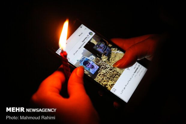 یادبود سومین روز شهادت دانشجویان دانشگاه کابل
