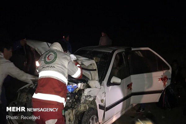 حادثه رانندگی در جعفرآباد مغان ۱۰ مصدوم بر جای گذاشت