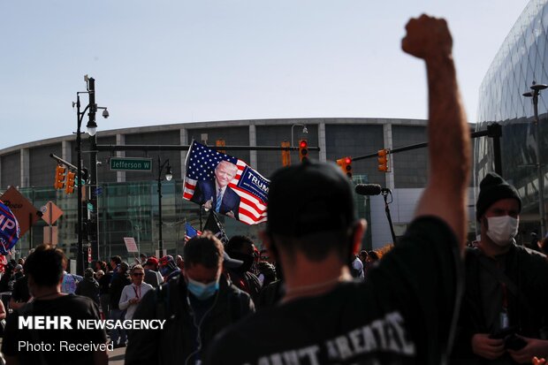 Huge street protests across the United States