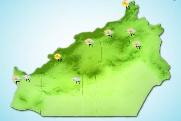 کاهش دمای هوا در استان سمنان/ ابرها وارد میشوند کاهش دمای هوا در استان سمنان/ ابرها وارد میشوند