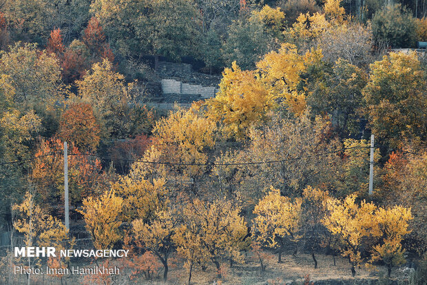 Breathtaking scenery of Autumn in Hamadan