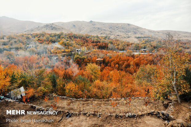 Breathtaking scenery of Autumn in Hamadan