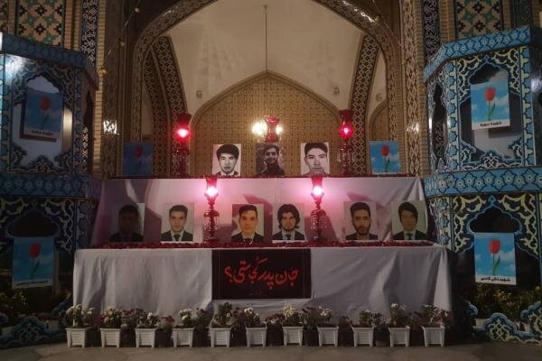 برگزاری آیین گرامیداشت شهدای دانشگاه کابل در حرم رضوی