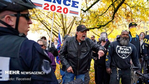 Backers of Trump protesting across United States