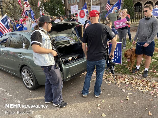 Backers of Trump protesting across United States