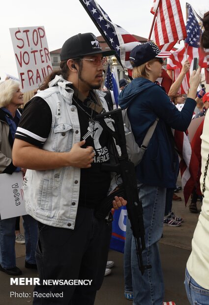 Backers of Trump protesting across United States