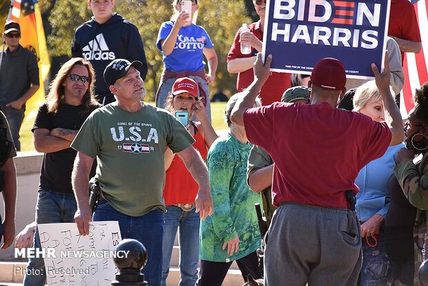 Backers of Trump protesting across United States