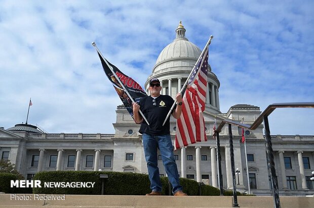 Backers of Trump protesting across United States