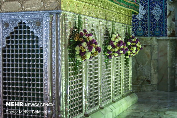 Preparing Hazrat Masumeh shrine for birth anniv.
