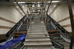 نصب پله برقی ایرانی در ایستگاه های خط ۷ مترو پایتخت