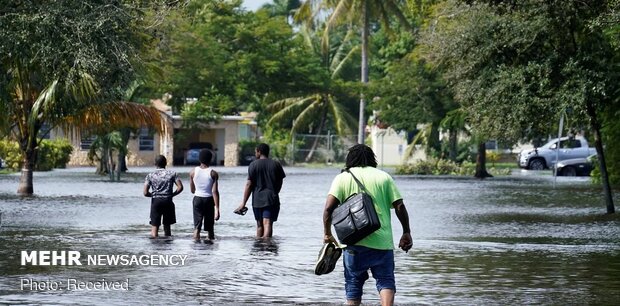 طوفان اتا در فلوریدا آمریکا