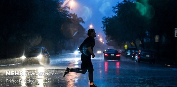 طوفان اتا در فلوریدا آمریکا