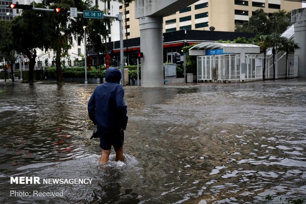 طوفان اتا در فلوریدا آمریکا