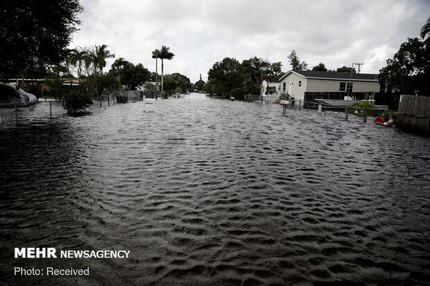 طوفان اتا در فلوریدا آمریکا