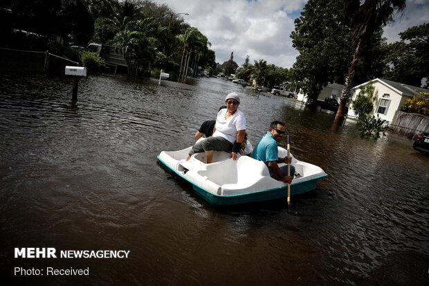 طوفان اتا در فلوریدا آمریکا