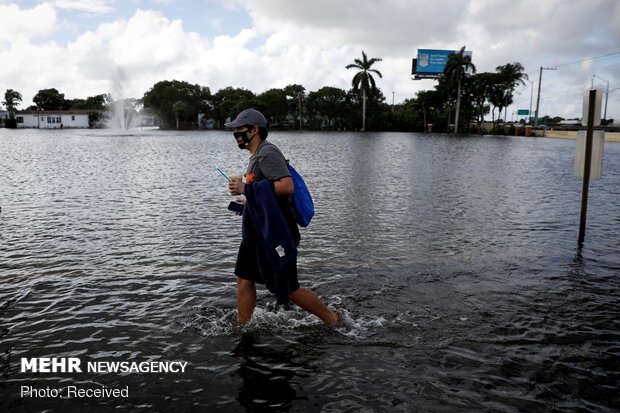 طوفان اتا در فلوریدا آمریکا