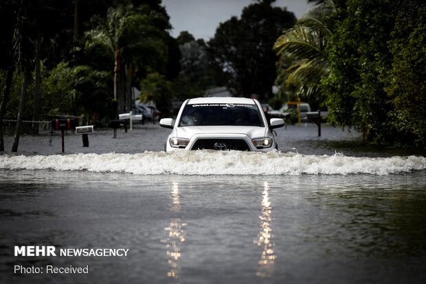 طوفان اتا در فلوریدا آمریکا