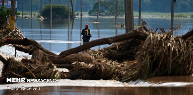 طوفان اتا در فلوریدا آمریکا