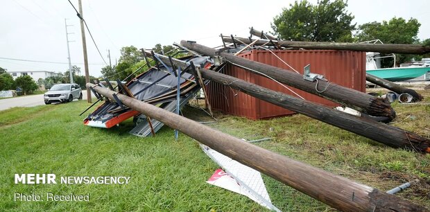 طوفان اتا در فلوریدا آمریکا