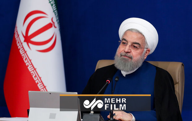 روحانی: حکومت نحس ترامپ تمام شد