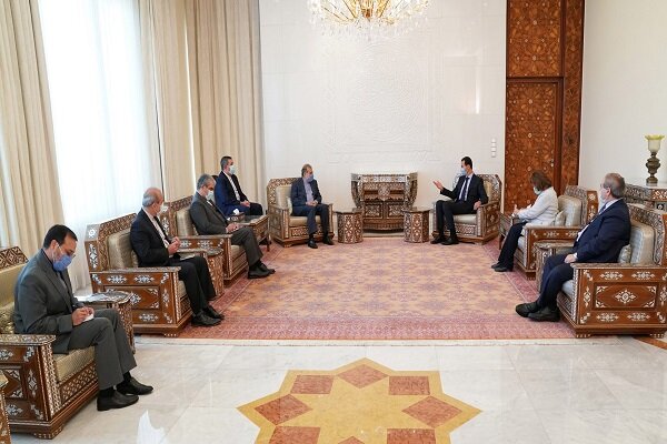 Assad, Khaji discuss Syrian developments, bilateral ties