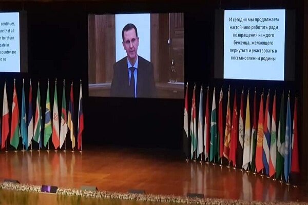 بشار اسد:غرب از آوارگان سوری برای تحقق اهداف سیاسی استفاده می‌کند