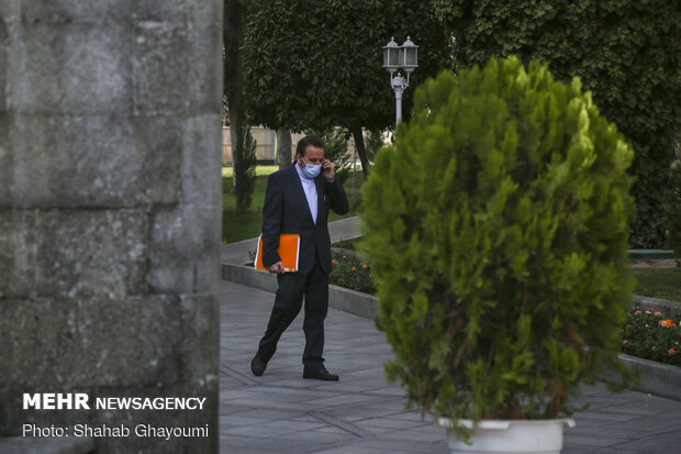 Sidelines of Wed. Cabinet meeting 