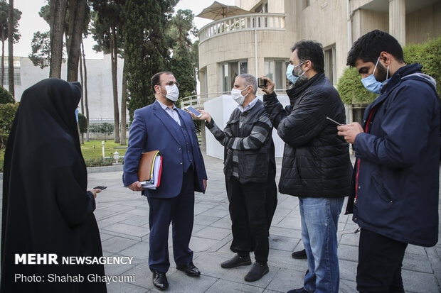 Sidelines of Wed. Cabinet meeting 
