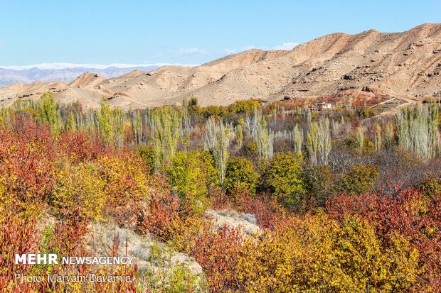 جلوه های پاییزی در خراسان شمالی