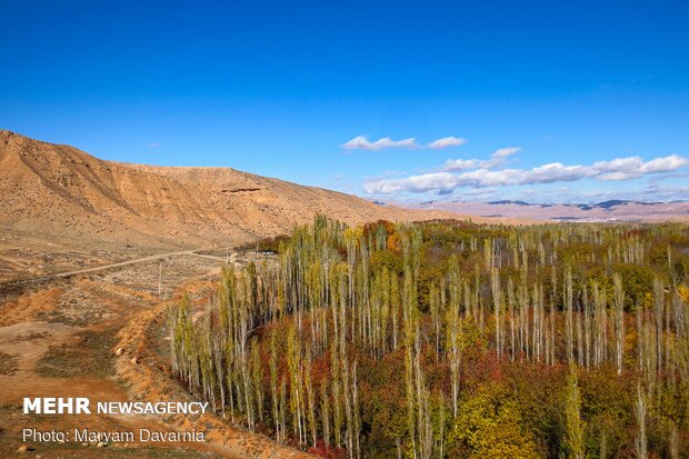 جلوه های پاییزی در خراسان شمالی