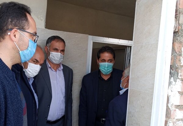 افتتاح سرویس بهداشتی یک مدرسه در سراب توسط نماینده مجلس