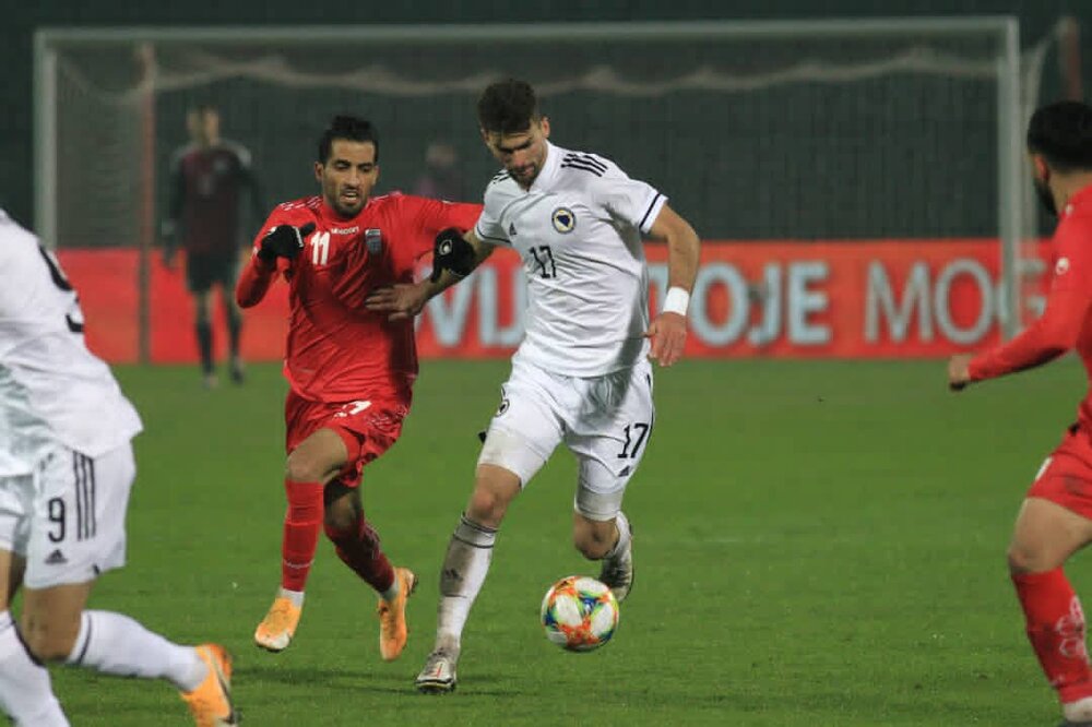 تصاویری از پیروزی تیم ملی فوتبال ایران برابر بوسنی