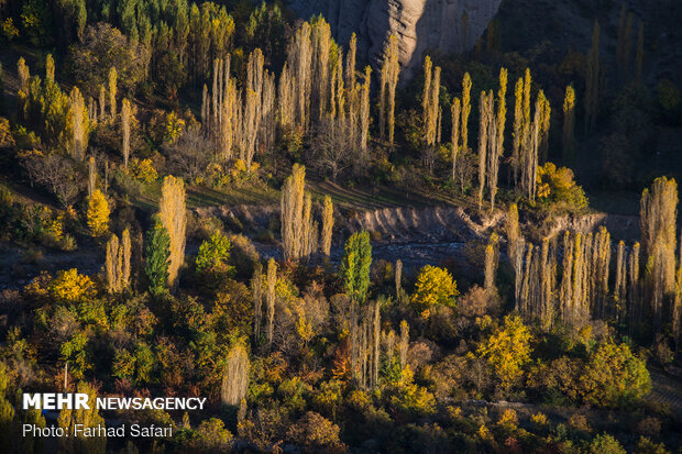 Amazing nature of "Alamut" in Autumn days