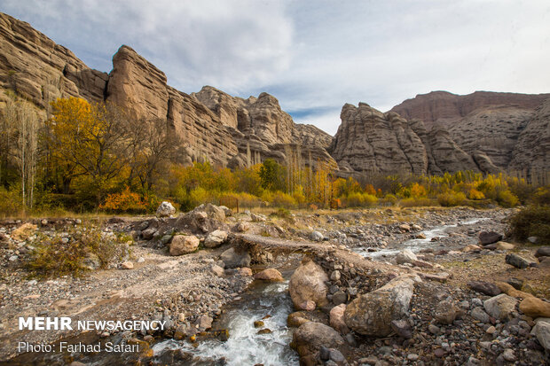 Amazing nature of "Alamut" in Autumn days