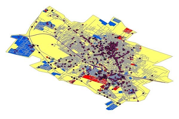 نقشه شهری توزیع و پراکندگی مهاجران داخلی یزد تدوین شود