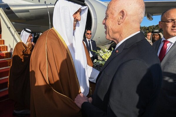 سفر رئیس جمهور تونس به قطر
