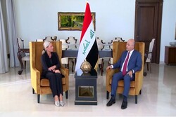 رایزنی برهم صالح با نماینده سازمان ملل در امور عراق