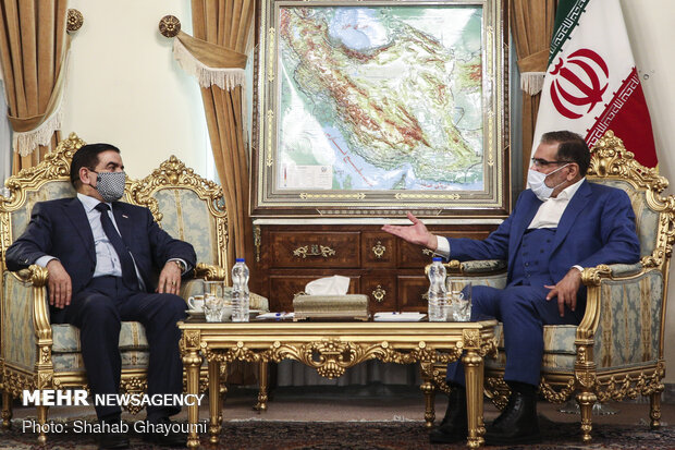 Shamkhani’s meeting with Iraqi Defense Minister
