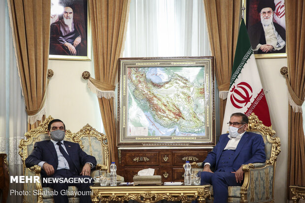 Shamkhani’s meeting with Iraqi Defense Minister